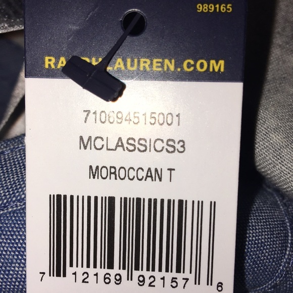 Polo Ralph Lauren Bandanna Print Baseball Hat Cap Strapback Moroccan Indian mens - Picture 8 of 8